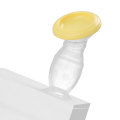 Bomba manual de silicone para sucção com tampa de proteção de leite sem BPA